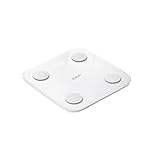 Xiaomi Body Composition Scale S400 - Báscula de baño con medición de doble frecuencia, 25 indicadores de salud, hasta 150 kg y 100 gr de precisión, blanco (Versión ES)
