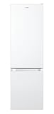 Candy CCG1S 518EW - Frigorífico Combi, Ancho 55cm, Altura 1,80m, 252L, Cajón Verdulero, Control Mecánico de la temperatura, Iluminación LED, Puerta Reversible, 41DB, Blanco