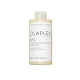 Olaplex No 4 Champú para Mantenimiento de Enlaces Capilares, Reduce el Quiebre y la Estática, Hidratación Intensa, Aporta Brillo y Suaviza, Todo Tipo de Cabello, Sin Sulfatos Ni Parabenos, 250ml