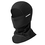 ROCKBROS Pasamontañas Anti Viento Transpirable para Deportes al Aire Libre Bicicleta Motocicleta Snowboard Esquí Ciclismo para Otoño Invierno Hombre y Mujer, Negro