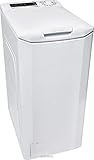 Candy CVST G382DM-S Independiente Carga superior 8kg 1200RPM A+++ Blanco - Lavadora (Independiente, Carga superior, Blanco, Arriba, Acero inoxidable, 43 L)