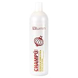 Blumin Champú con Extracto de Cebolla Roja, Aceite de Argán y Macadamia Efecto Revitalizador y Estimulador de Crecimiento 1000 ml