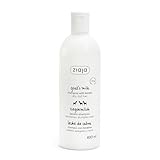 Champú Leche de Cabra con Keratina de ZIAJA – Fortalece, Hidrata y Realza los Rizos Naturales – Sin Silicona, ni Parabenos ni SLES – 400ml