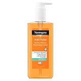 Neutrogena Limpiador facial antiespinillas, limpiador diario con ácido salicílico para pieles con impurezas, sin aceite, 200 ml