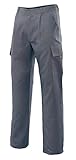 Velilla 31601 Pantalón Multibolsillos, Gris, 44