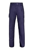 VELILLA 345 Pantalón Multibolsillos, Color Azul Marino, Talla 38