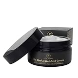 Crema Facial de Acido Hialuronico ORGÁNICO 100ml - Vegano - Crema Contorno Ojos con Acido Hialuronico + Aloe Vera - Crema Antiarrugas Antiedad