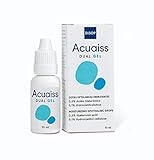 Acuaiss Dual Gel Lágrima Artificial de Gel con Ácido Hialurónico contra la Sequedad Ocular Moderada y Severa. Multidosis. 10 ml