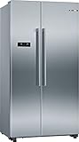 Bosch KAN93VIFP Serie 4 - Frigorífico americano lado (178,7 x 90,8 cm, refrigeración de 371 L + congelador de 189 L, no se descongela, iluminación LED uniforme