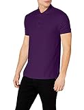 Fruit of the Loom 63-218-0, Polo para Hombre, Morado (Purple), XXL