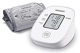 OMRON X2 Basic Tensiómetro de Brazo digital, medición precisa de la presión arterial y el pulso, validado clinicamente, 1 Unidad (Paquete de 1)