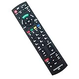 Reemplazo N2QAYB000752 Mando Panasonic TV para Panasonic Viera TV LED LCD 3D Smart TV - No se Necesita configuración