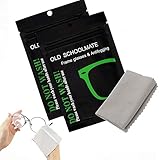 2 unidades, toallitas antivaho para mascarillas, paño desempañador de gamuza de limpieza reutilizable para gafas,Limpia Gafas graduadas antivaho Anti empañante, gamuzas antivaho gafas microfibra