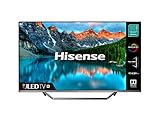 HISENSE 55U7QFTUK Quantum Series 55' 4K UHD HDR Smart TV con reproducción Freeview y Alexa incorporada (Serie 2020), Plata