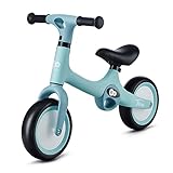 Kinderkraft TOVE Bicicleta sin Pedales, Bicicleta Niño 18 Meses, Bicicleta 2 Ruedas, Bicicleta de Equilibrio, Sillín Ajustable, 25 kg, Menta