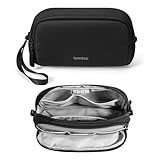 tomtoc Bolsa para Cables Accesorios, Organizador Cables Viaje, Organizador de Cables portátil, Bolsa Técnica para Alimentación de teléfono móvil, Powerbank, Memoria USB, AirPods, Artículos Cotidianos
