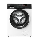 Cecotec Lavadora 7 Kg Carga Frontal Bolero DressCode 7000. 1400 rpm, 1950 W, 8 Programas, Aclarado Extra, DelayStart, Panel de Control con Display LED, Bloqueo para niños