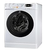 Indesit XWDE 1071481XWKKK EU Independiente Carga frontal A Blanco lavadora - Lavadora-secadora (Carga frontal, Independiente, Blanco, Izquierda, Botones, Giratorio, 71 L)