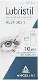 LUBRISTIL Multidosis 10 ml | Lágrima artificial con Ácido Hialurónico | Propiedades lubricantes, hidratantes y protectoras para la superficie ocular | Sin conservantes