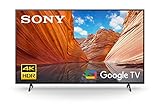 Sony KD55X80J - Smart TV de 55' con 4K Ultra HD, Google TV, Processor X1, Triluminos Pro, HDR (modelo 2021, color negro)