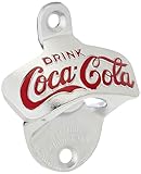 TableCraft Coca-Cola - Abrebotellas para montaje en pared (tamaño pequeño)