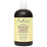 Shea Moisture Jamaican Champú fortalecedor y restaurador de aceite de ricino negro, 384 ml