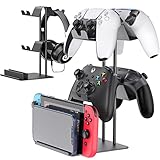 OIVO Soporte universal para mando, soporte para auriculares, soporte para mando para PS5 / PS4 / Xbox / Switch Pro, soporte para auriculares en la mesa para Swtich, teléfono móvil