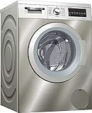 Bosch WUQ2448XES Lavadora, 8kg, 1200rpm, INOX, A+++, 58 litros, 74 Decibelios, Acero inoxidable