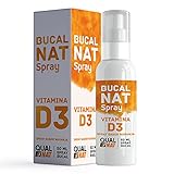 Spray Bucal 50ml|Spray Mal Aliento| Spray de uso diario para un aliento fresco y duradero| Vitamina D3| QUALNAT