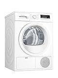 Bosch Serie | 4 WTR85V91ES - Secadora con bomba de calor, Capacidad de 8 kg, Color Blanco