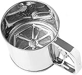 Space Home - Tamizador Cribador de Harina - Inox - 500 g