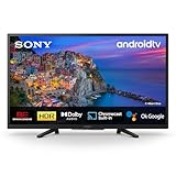 Sony BRAVIA KD32W804 - Smart TV 32 Pulgadas HD Ready (Alto Rango Dinámico HDR, Android TV) Negro, Modelo 2022