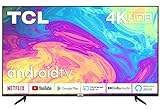 TCL 50BP615, Televisor 50 Pulgadas, 4K HDR, Ultra HD, Smart TV con Android 9.0, Slim Design, Micro Dimming Pro, Smart HDR, HDR 10, Dolby Audio, Compatible con Google Assistant y Alexa