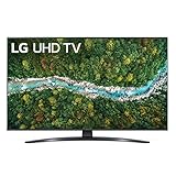 LG 43UP78003 Smart LED TV 4K Ultra HD TV 43' 2021 con Procesador Quad Core 4K, Wi-Fi, webOS 6.0, Modo cineasta, HDR10, Dolby Digital, Compatible con Google Assistant y Alexa